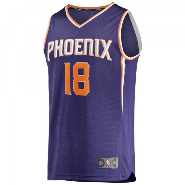 Men's Phoenix Suns Bismack Biyombo Fanatics Purple Fast Break Replica Jersey - Icon Edition