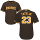 Men's San Diego Padres #23 Fernando Tatis JR. Brown New Cool Base Stitched MLB Jersey