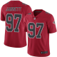 Men's Nike Atlanta Falcons #97 Grady Jarrett Limited Red Football Rush Vapor Untouchable NFL Jersey