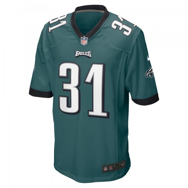 Men's Philadelphia Eagles Kevin Byard III Nike Midnight Green  Game Jersey