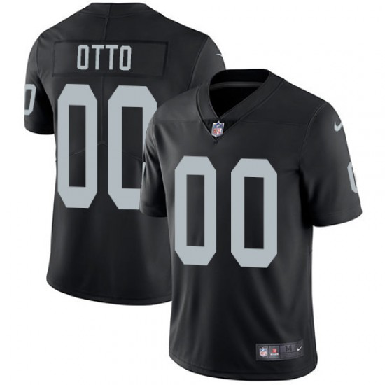 Men's Nike Las Vegas Raiders #00 Jim Otto Limited Black Team Color NFL Jersey