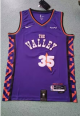 Men's #35 Kevin Durant Phoenix Suns Purple City Edition Jersey