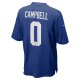 Men's New York Giants Parris Campbell Nike Royal Game Jersey