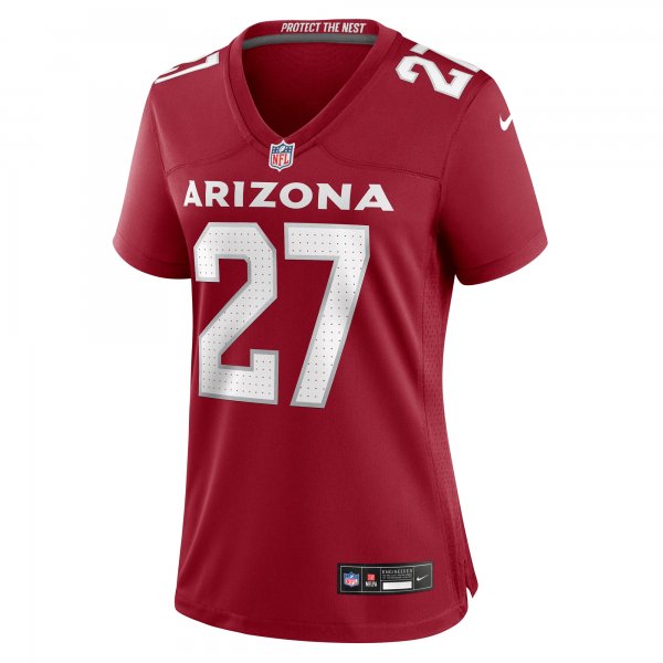 Women's Arizona Cardinals Divaad Wilson Nike  Cardinal Team Game Jersey