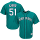 Seattle Mariners #51 Ichiro Ichiro Suzuki Green Alternate Cool Base Stitched MLB Jersey