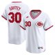 Men's Cincinnati Reds Ken Griffey Nike White Throwback Cooperstown Limited Jersey