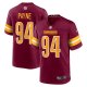 Men's Washington Commanders Daron Payne Nike Burgundy Player Game Jersey