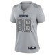 Women's Dallas Cowboys CeeDee Lamb Nike Gray Atmosphere Fashion Game Jersey