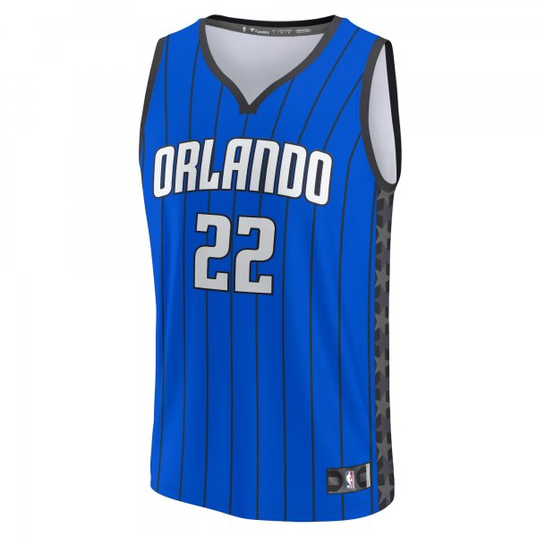 Men's Orlando Magic Franz Wagner Fanatics Blue Fast Break Replica Player Jersey - Statement Edition