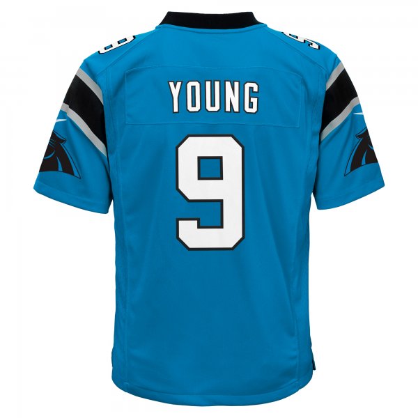 Youth Carolina Panthers Bryce Young Nike Blue Game Jersey