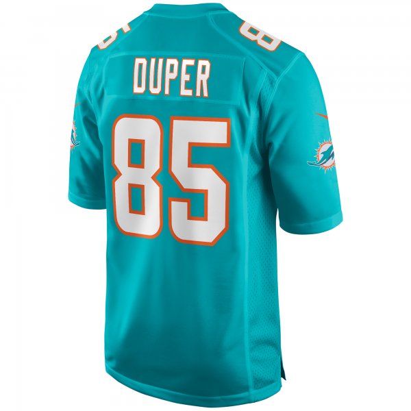 Men's Miami Dolphins Mark Duper Nike Aqua Game Retired Player Jersey