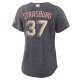 Women's Washington Nationals Stephen Strasburg Nike Gray City Connect Replica Player Jersey