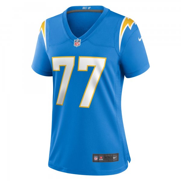 Women's Los Angeles Chargers Zion Johnson Nike Powder Blue Player Game Jersey