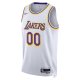 Unisex Los Angeles Lakers Nike White Swingman Custom Jersey - Association Edition