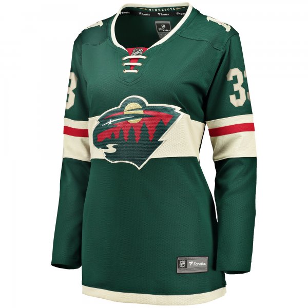 Women's Minnesota Wild Alex Goligoski Fanatics Green Home Breakaway Player Jersey