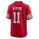 Men's San Francisco 49ers Brandon Aiyuk Nike Scarlet Super Bowl LVIII Game Jersey