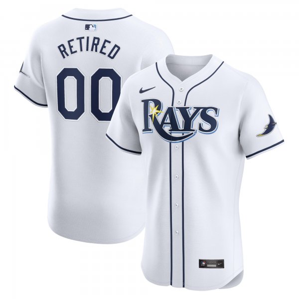 Men's Tampa Bay Rays Nike White Home Elite Pick-A-Player Retired Roster Jersey