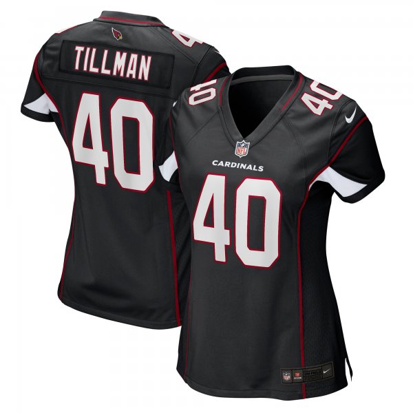 Women's Arizona Cardinals Pat Tillman Nike Black Retired Game Jersey