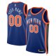 Unisex New York Knicks  Nike Blue 2023/24 Custom Swingman Jersey - City Edition