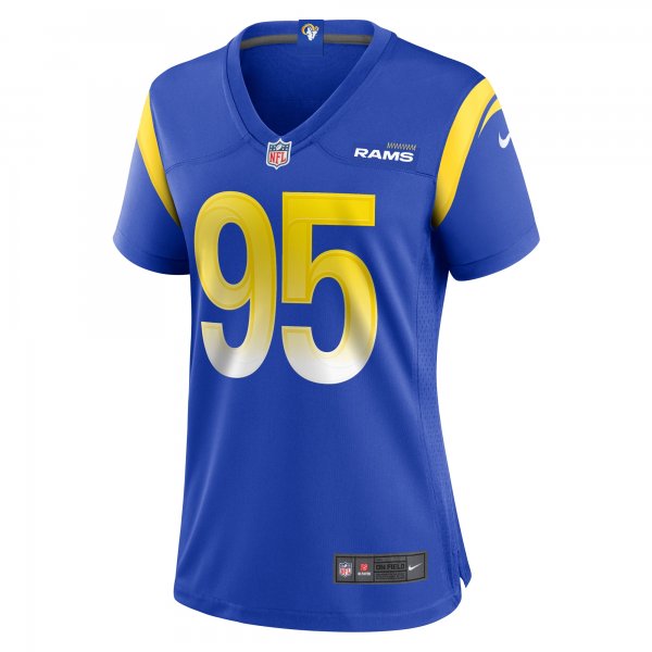 Women's Los Angeles Rams Bobby Brown III Nike  Royal Team Game Jersey