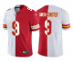 Men's Kansas City Chiefs #9 Smith-Schuster White Red Split Limited Stitched NFL Jersey