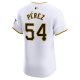 Men's Pittsburgh Pirates Martin Perez Nike White Home Elite Player Jersey