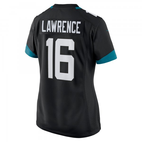 Women's Jacksonville Jaguars Trevor Lawrence Nike Black Alternate Game Jersey