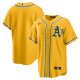 Men's Oakland Athletics Nike Gold Alternate Replica Team Jersey