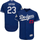 Los Angeles Dodgers #23 Kirk Gibson Blue Flexbase Collection 2017 World Series Bound Stitched MLB Jersey