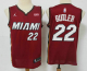 Men's Miami Heat #22 Jimmy Butler Red 2020 Brand Jordan Swingman Stitched NBA Jersey With The NEW Sponsor Logo