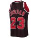 Youth Chicago Bulls Michael Jordan Mitchell & Ness Black/Red 1996-97 Hardwood Classics Jersey