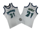 Men's Minnesota Timberwolves #21 Kevin Garnett 1987-98 White Mitchell and Ness NBA Jersey