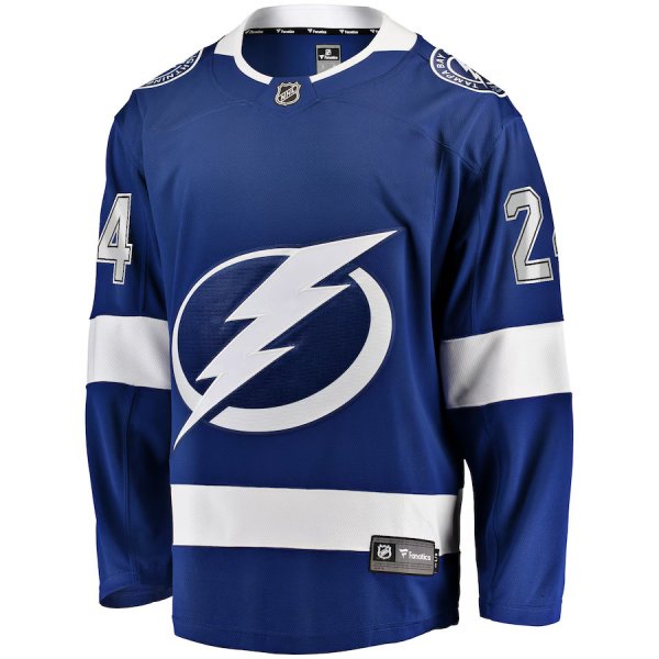 Men's Tampa Bay Lightning Matt Dumba Fanatics Blue Home PremierÃ¨ÂÂ½Breakaway Player Jersey