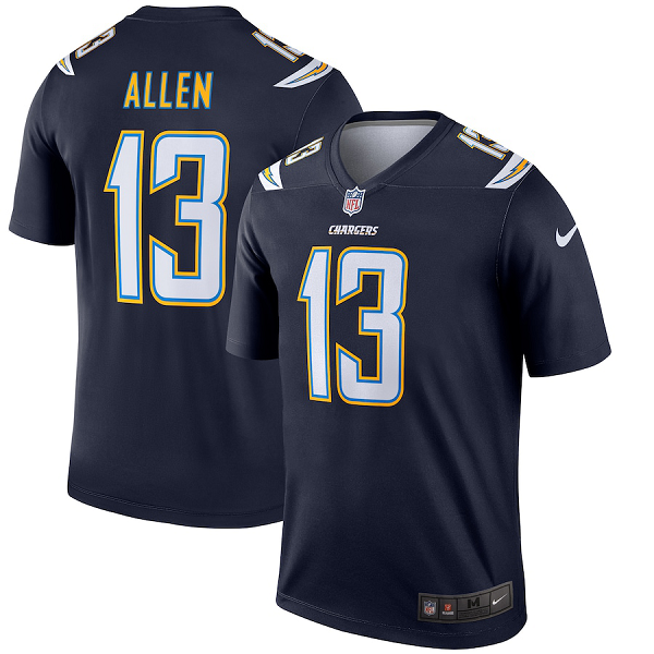 Men's Los Angeles Chargers #13 Keenan Allen Nike Navy Legend Jersey