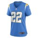 Women's Los Angeles Chargers JT Woods Nike Powder Blue Game Player Jersey