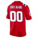 Men's New England Patriots Nike Red Alternate Custom Jersey