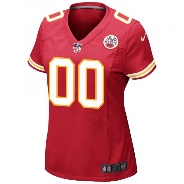 Women's Nike Red Kansas City Chiefs Custom Game Jersey