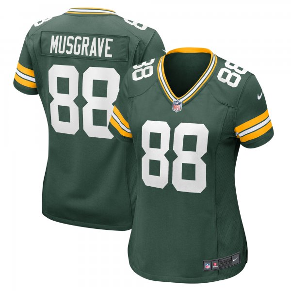 Women's Green Bay Packers Luke Musgrave Nike  Green  Game Jersey