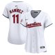 Women's Cleveland Guardians Jose Ramirez Nike White Home Limited Player Jersey