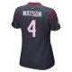 Deshaun Watson Houston Texans Nike Women's Player Game Jersey - Navy