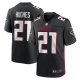 Men's Atlanta Falcons Mike Hughes Nike Black Game Player Jersey