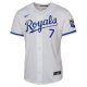 Youth Kansas City Royals Bobby Witt Jr. Nike White Home Limited Player Jersey