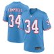 Men's Tennessee Titans Earl Campbell Nike Light Blue Oilers Throwback Retired Player Game Jersey