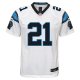 Youth Carolina Panthers Jeremy Chinn Nike White Game Jersey