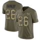 Nike New York Giants #26 Saquon Barkley Olive/Camo Youth Stitched NFL Limited 2017 Salute to Service Jersey