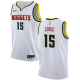 Men's Nike Denver Nuggets #15 Nikola Jokic White Swingman Association Edition NBA Jersey