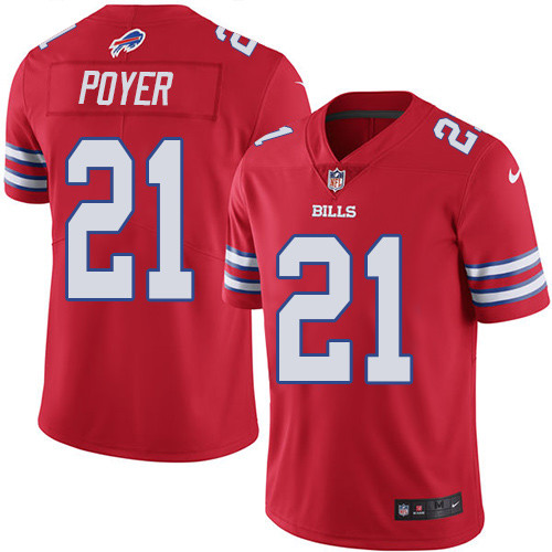 Nike Buffalo Bills #21 Jordan Poyer Youth Limited Green Salute To Service NFL Jersey