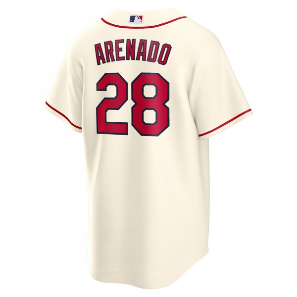 Men's St. Louis Cardinals Nolan Arenado Nike Cream Alternate Official Replica Player Jersey