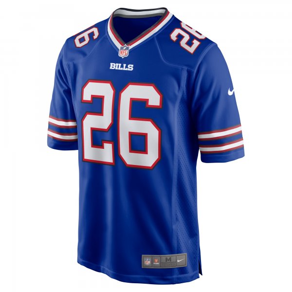 Men's Buffalo Bills Ty Johnson Nike  Royal Team Game Jersey