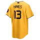 Men's Pittsburgh Pirates Ke'Bryan Hayes Nike Gold City Connect Replica Player Jersey